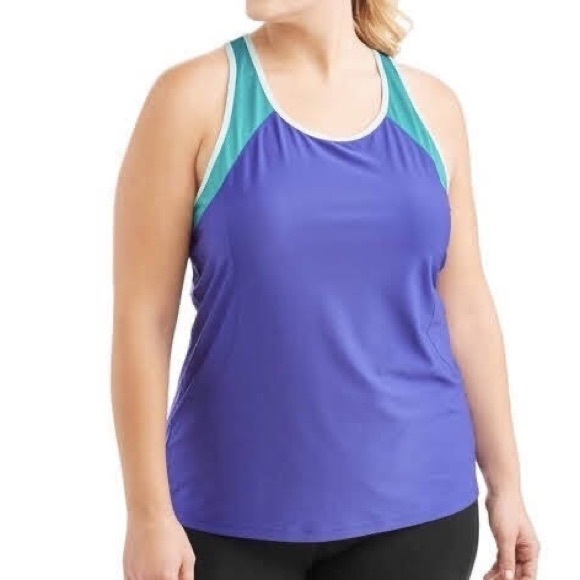 Active Tank with Contrast Mesh - Picture 1 of 4